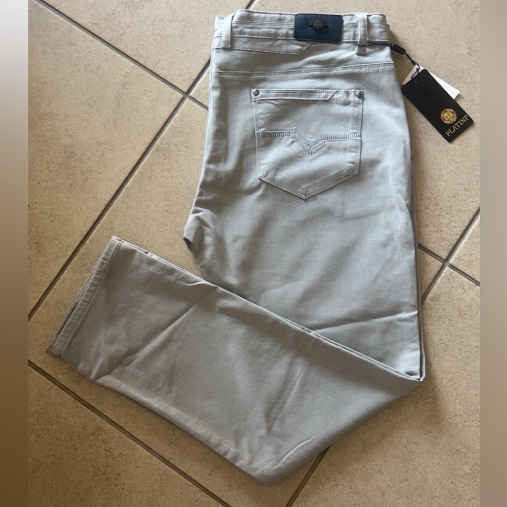 Grey Platini Men's Casual Denim Jeans
